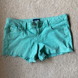 American Eagle Teal Comfortable Shorts